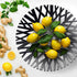Mueller Fruit Basket, European Fruit Bowl, Fruit and Vegetables Holder for Counters, Kitchen, Countertop, Home Decor, High-end Look, Gray