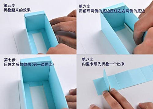A-parts Macaron Box, Chocolate Container, Cookie Holder, Hold 6 Macarons 10 Packs Gift Boxes without Macaron?Pink?