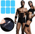 UYGHHK 50 Pcs/25 Pack Gel Pads for Abs Stimulator Ab Trainer Replacement Gel Sheet for EMS AB Stimulator Gel Pad for All Abdominal Belts Muscle Stimulator Ab Toner