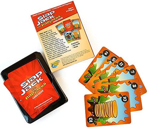 Continuum Games Slap Jack Flap Jacks Card Game - Kids Age 4 & Up