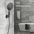 BOPai ORB Suction Shower Head Holder, Relocatable Handheld Showerhead Holder, Oil Rubbed Bronze