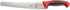 Mercer Culinary Millennia Colors Red Handle, 10-Inch Wavy Edge Wide, Bread Knife