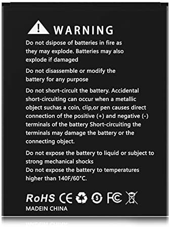 Moto E6 Battery, 3200mAh New 0 Cycle Higher Capacity Replacement Battery for Motorola Moto KE40 E6 XT2005