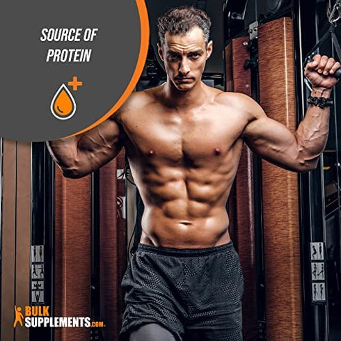 BulkSupplements.com Soy Protein Isolate Powder - Unflavored, No Sugar Added, Gluten Free, Vegetarian & Vegan Protein Powder - 27g of Protein - 30g per Serving (100 Grams - 3.5 oz)