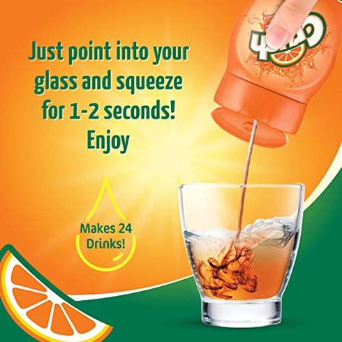 Crush, Variety Pack, Liquid Water Enhancer – New, Better Taste! (4 Bottles, Makes 96 Flavored Water Drinks) – Sugar Free, Zero Calorie