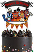 Fnaf Party Supplies Theme Decorations Happy Birthday Banner 1 Cake Topper 24 Cupcake Toppers 35 Balloons Balloon Strip