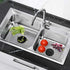 3 Pcs Garbage Disposal Splash Guard & 1 Disposer Stopper with 2 Hair Drain Clog Remover, AIFUDA Replacement Waste Food Disposer Accessories Drain Plugs for Kitchen