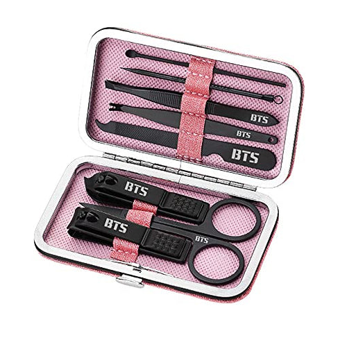 Kpop BTS Merchandise 8 In 1 Professiona Manicure Set for Army Gifts