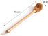 Wood Handle Cleaning Brush for Toilet, Toilet Brush(2 Pack), Natural Coconut Fibre Bristle Toilet Bowl Brush