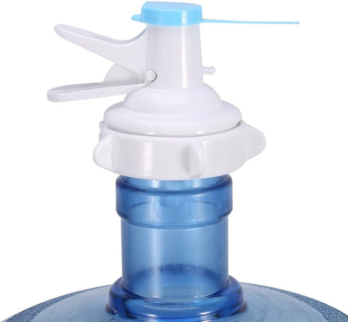 GLOGLOW Pack of 1 Manual Operated 5 Gallon Bottle Jug Pump Drinking Water Spout Dispenser with Dustproof Cap