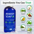 Remedy Soap Tea Tree Oil Body Wash | Helps Body Odor, Athlete's Foot, Jock Itch, Ringworm, Yeast Infections, Skin Irritations | Shower Gel for Women/Men | 100% Natural Tea Tree, Mint & Aloe Skin Cleanser (12 oz)