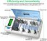 BONAI LCD Smart Battery Charger for C D AA AAA 9V NiMH NiCD Rechargeable Batteries with Refresh Function