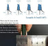 Cozylkx Frameless Shower Door Bottom Seal with Drip Rail for 3/8"(10mm) Glass, Length 27.5"/0.7m, Glass Door Sweep Stop Shower Leaking
