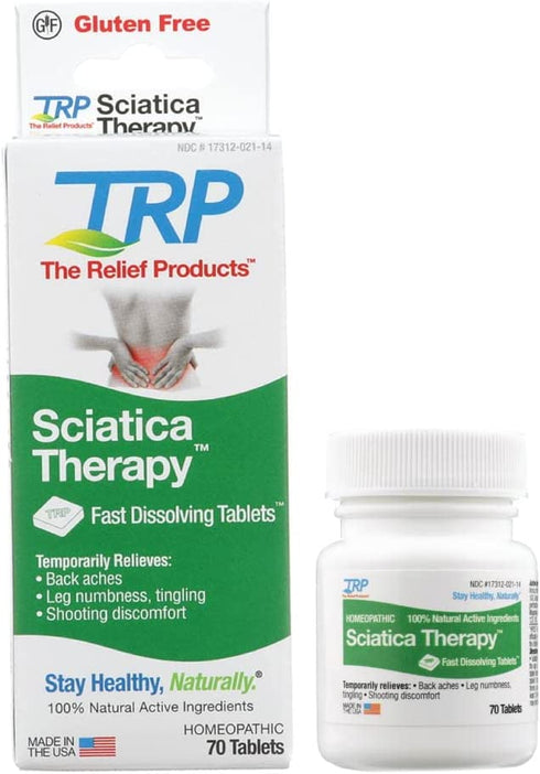 The Relief Products Sciatica Therapy Tablets, 70 Count