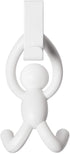 Umbra Buddy Space-Saving Over The Cabinet Storage Hooks, Kitchen and Bathroom Organizer, Set of 2, White, 2 Count