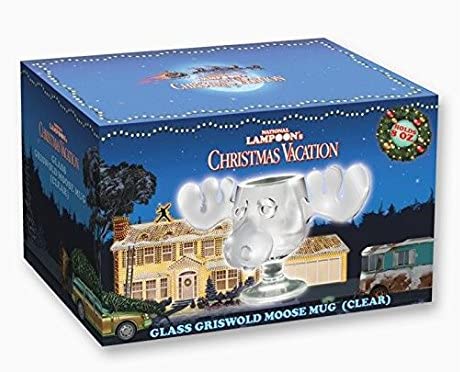 ICUP National Lampoon's Christmas Vacation Griswold Moose Mug, 8 oz, Clear