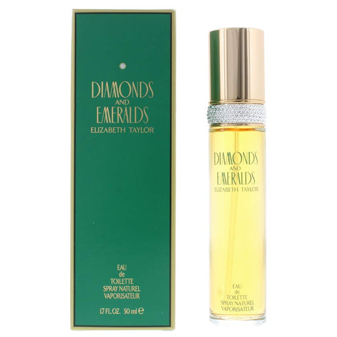 Diamonds and Emeralds by Elizabeth Taylor for Women, Eau De Toilette Spray, 1.7-Ounce