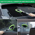 X XINDELL Windshield Cleaner -Microfiber Car Window Cleaning Tool with Extendable Handle and Washable Reusable Cloth Pad Head Auto Interior Exterior Glass Wiper Car Glass Cleaner Kit (Extendable)