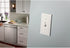 Franklin Brass W35276-PW-C Classic Beadboard Quad Decorator Wall Plate/Switch Plate/Cover, Pure White