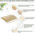 Natural Bamboo Skewers,Wooden Skewers,Skewer ,kebab ,Short Skewers,Wooden Kebab Skewers -Skewers for Fruit Kabobs,Appetizer, Chocolate Fountain, Cocktail More Food (8 inch(100 Pack))
