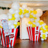 Beaumode DIY Yellow And White Balloon Garland Arch kit for 1st birthday Sunshine Lemon Daisy Honeybee Popcorn Baby Shower Bridal Shower Party Backdrop Decoration