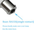 Makergroup BA15s Single Contact Bayonet LED 12V S8 1141 1156 LED Light Bulb 3W 2700K-3000K for Outdoor Landscape Lighting Path Deck Lights RV Lighting Warm Color 6pcs