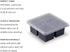 W&P Cup Cubes Silicone Freezer Tray with Lid, Charcoal, Makes 4 Perfect 1-Cup Portions, Freeze & Store Soup, Broth, Sauce, Leftovers, Dishwasher Safe, 4-Cup
