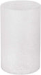 Giluta Frosted Seeded Glass Shade Cylinder Glass Lamp Shade Replacement, Modern Style Wall Sconce Pendant Lamp Shades with 1-5/8 Inch Fitter (A00008)