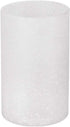 Giluta Frosted Seeded Glass Shade Cylinder Glass Lamp Shade Replacement, Modern Style Wall Sconce Pendant Lamp Shades with 1-5/8 Inch Fitter (A00008)