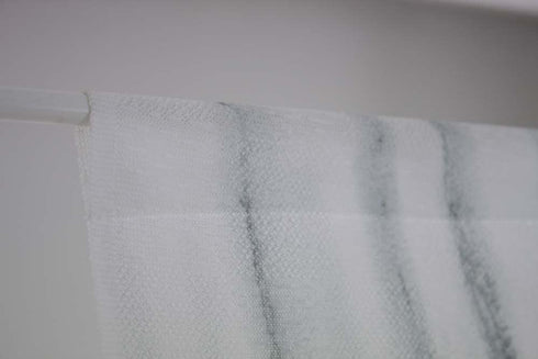 Made in Japan Noren Curtain Tapestry Carp Swimming Up a Waterfall