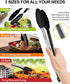 Bnlcd Kitchen Tongs, Premium Stainless Steel Locking Cooking Tongs with Silicone Tips, Non-Slip Food Tongs for Cooking, Heavy Duty, Non-Stick, 480?, Set of 3-7" 9" and 12" Black