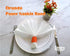 Gmark Paper Napkin Band Box of 500 (Orange), Paper napkin rings self adhesive GM1061A