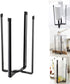 Anferstore Multifunction Eco Stylish Holder Cup Drain Rack, Home Tower Kitchen Stand Plastic Bag Garbage Bag Holder for Home Kitchen Tower (Black)