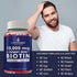 Biotin 10000 mcg Gummies by Hair Thickness Maximizer | Vegetarian, Gluten Free. 10000mcg Natural Gummy Bear Hair Vitamin for Men and Women. Great for Hair Growth, Combats Hair Loss and Thinning Hair
