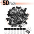 Mr. Pen- Binder Clips, Small Binder Clips, 50Pack, 0.75 in, Black, Small Clips, Paper Binder Clips, Binder Clips Small Size,Small Paper Clips, Office Clips, Micro Binder Clips, Mini Binder Clips