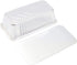 Holiday Loaf Pans with Lids, Aluminum Foil Baking Tins (8.5 x 2.5 x 4.5 In, 50 Pack)