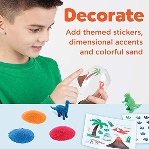 Creativity for Kids Mini Garden: Dinosaur Terrarium - Arts and Crafts for Boys and Girls Ages 6-8+