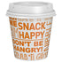 Dixie To Go Snack Cups with Lids, 10 Ounce Travel Size, 24 Count Disposable Paper Cups