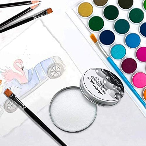 PLANTIONAL Oil Paint Brush Cleaner Soap: 3.5OZ Natural Oil Paint Watercolor Cleaner & Preserver for Pencils Brushes Oil Watercolor Acrylic Painting Makeup Cosmetic (Two Pack)