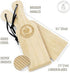 Gnocchi Boards and Wooden Butter Paddles to Easily Create Authentic Homemade Pasta and Butter Without Sticking - Set of 2 Makers - 9.5 inches