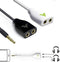Avantree 2-Pack Two Way 3.5mm Dual Headphone Jack Splitter, AUX Stereo Earphone Earbuds Y Audio Split Adapter Cable Cord for Double Headset, Compatible with iPhone, Samsung Phones and Tablets