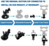 Anumit Dash Cam Mount, Universal Dash Camera Rear View Mirror Mount Holder Kit for YI, Rexing, APEMAN, Anker Roav, Aukey, CHORTAU, Z-Edge, Old Shark, KDLINKS X1, E-ACE, Peztio and Most Other Dash Cam