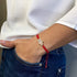 KISONI Hamsa Bracelet Cubic-Zirconia Evil Eye Hand of Fatima Charm Protection Red String Bracelets