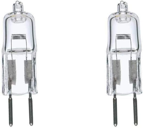 Bluex Bulbs 2 Pack 35 Watt 35W 12V 12 Volt JC6.35 Bi-Pin JC6.35 Type Halogen Light Bulb JC6.35
