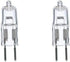 Bluex Bulbs 2 Pack 35 Watt 35W 12V 12 Volt JC6.35 Bi-Pin JC6.35 Type Halogen Light Bulb JC6.35