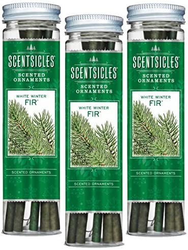 Scentsicles White Winter Fir, 6 Sticks/Bottle (Pack of 3 Bottles)