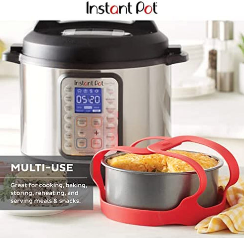 Instant Pot Official Round Cake Pan, 7.7-Inch, Gray