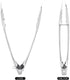 Emoly 6 Pack Stainless Steel Serving Tongs Metal Cooking Tongs with Scalloped Gripping Edge Kitchen Tongs for Serving Appetizers, Desserts, Salads, Barbecue and Cooking (9-Inch, Silver)