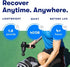 Flyby Massage Gun Deep Tissue - Percussion Muscle Massager Gun for Athletes F1Pro - Handheld Electric Neck & Back Massager for Pain Relief - Lightweight Percussive Body Massager for Women and Men
