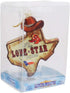 Kurt S. Adler 4.875-Inch Glass Texas Ornament, Multi